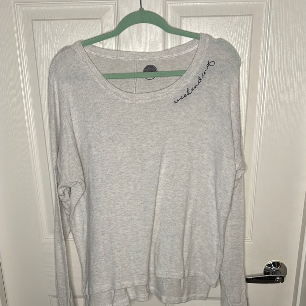 Gray Women's Top